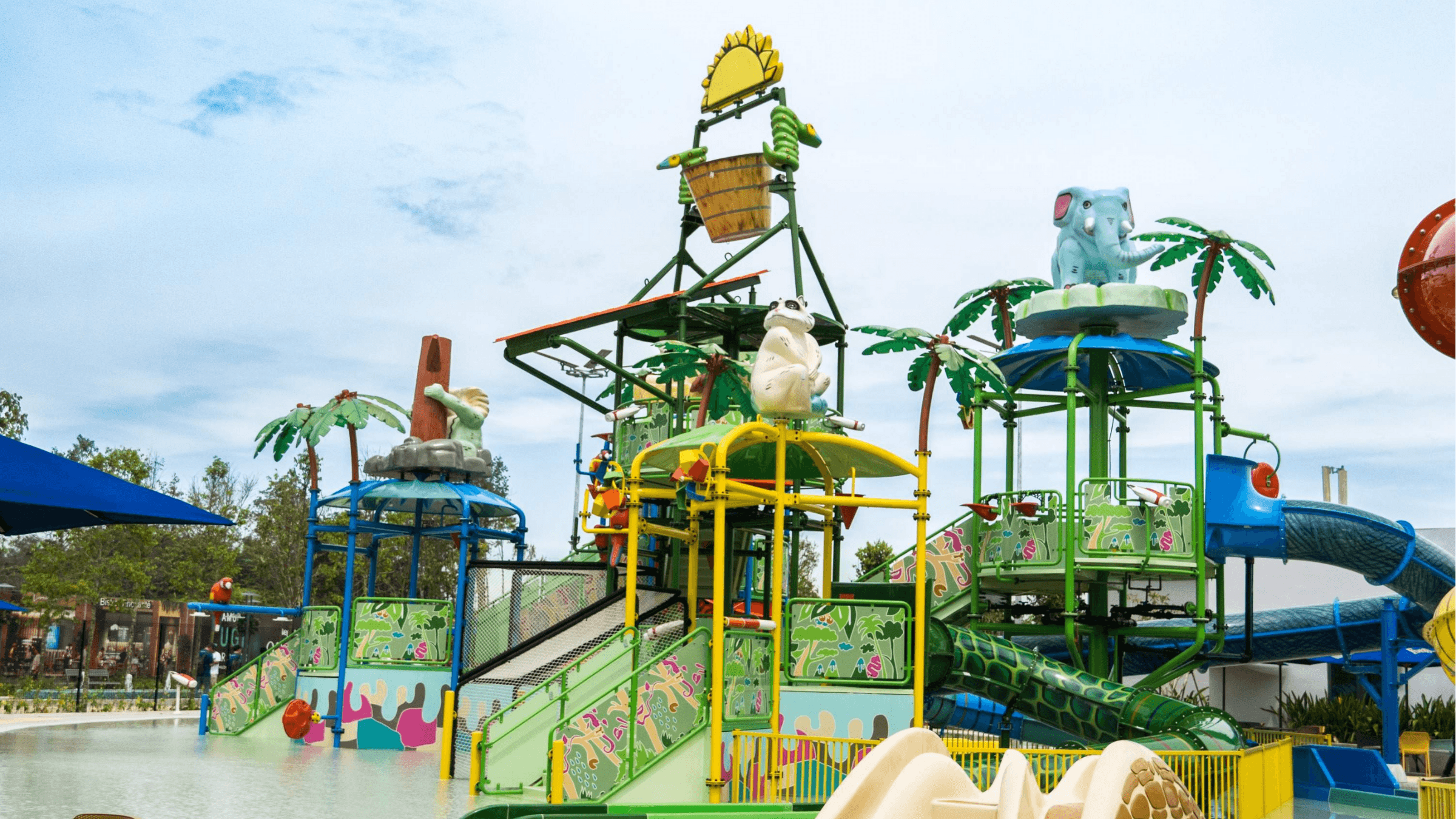 Big Bucket Splash at Gamuda Luge Gardens