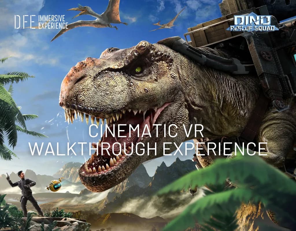 Dino Rescue Squad - Cinematic Walkthrough VR Experience